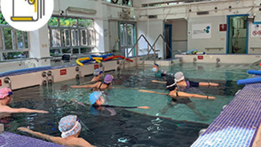 缩图 - 标本兼治类风湿关节炎 水陆复康运动缓解病症走出孤独
