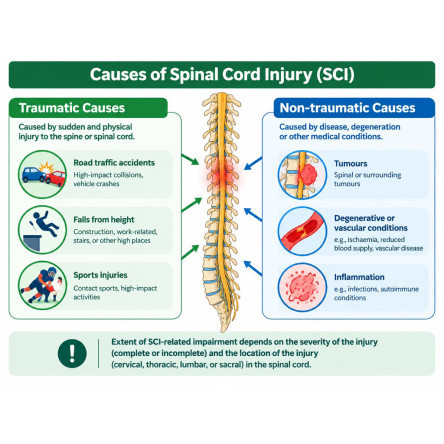 Thumbnail of Causes of Spinal Cord Injury (SCI)